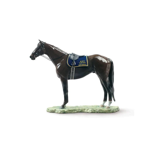 Deep Impact Horse Sculpture (Limited Edition) Gloss (Lladro Special Order)