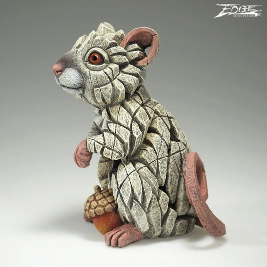 Edge Sculpture Field Mouse White (Edge Sculpture by Matt Buckley) PRE ORDER