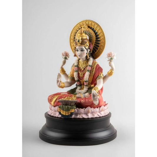 Goddess Lakshmi Sculpture (Limited Edition) (Lladro Special Order)