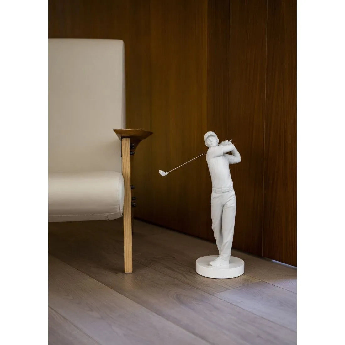 Golf Champion Man Figurine - White (Lladro Special Order)