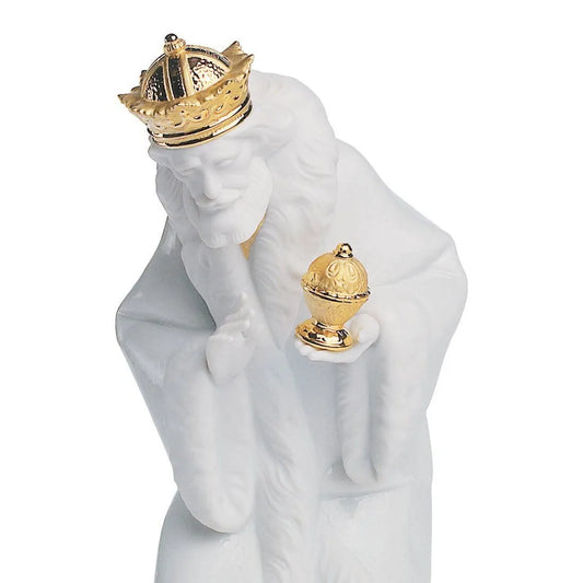 King Melchior Nativity Figurine - Golden Lustre (Lladro Special Order)
