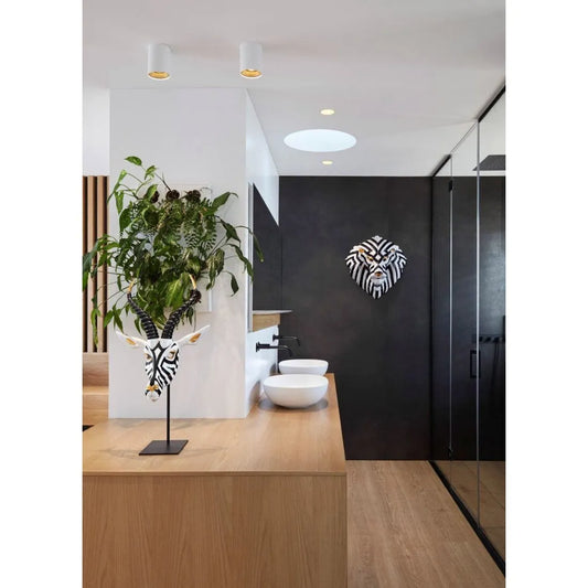 Lion Mask (Black-Gold) (Lladro Special Order)