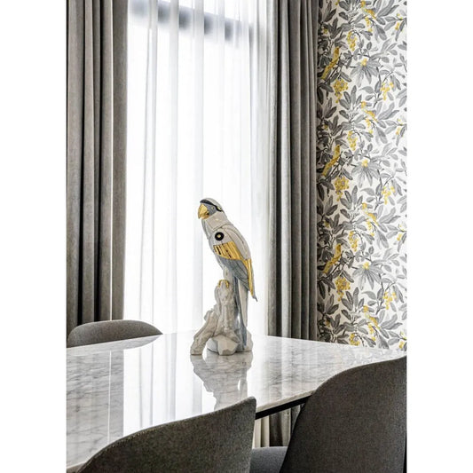 Macaw Bird Cyborg Sculpture (Lladro Special Order)