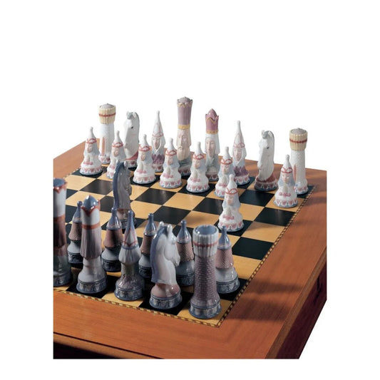 Medieval Chess Set Chess Set (Lladro Special Order)