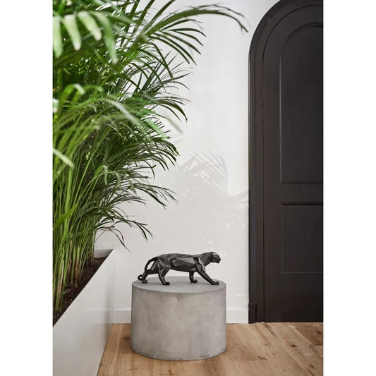 Panther Figurine - Glazed Black (Lladro Special Order)
