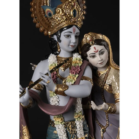Radha Krishna Sculpture (Limited Edition) (Lladro Special Order)