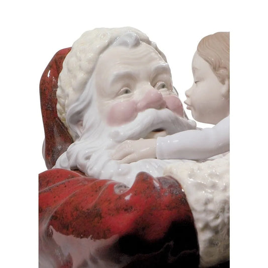 Santa I'Ve Been Good! Sculpture (Limited Edition) (Lladro Special Order)