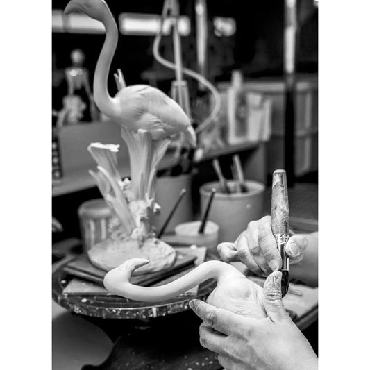 The Flamingos Sculpture - Pink (Lladro Special Order)