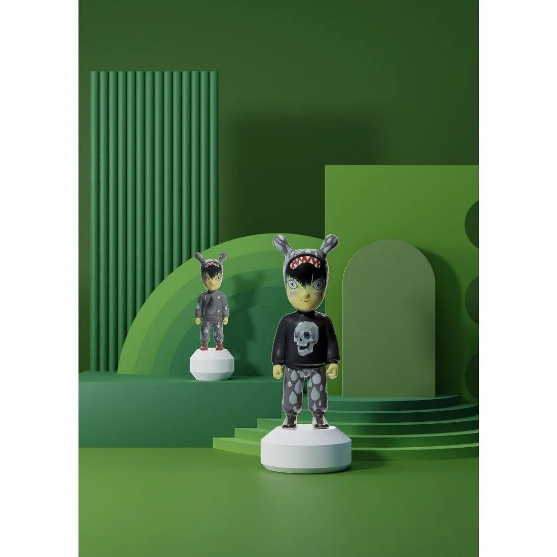 The Guest By Tim Biskup Sculpture - Small Model (Numbered Edition) (Lladro Special Order)