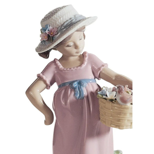 You'Re So Cute! Girl Figurine (Lladro Special Order)