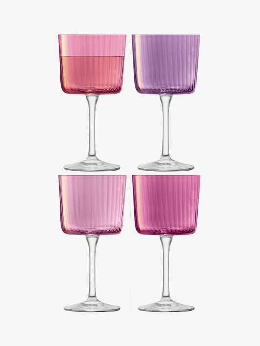 Gems Wine Glass Garnet - Set of 4 (LSA)