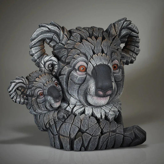 Koala & Joey Sculpture (Edge Sculpture by Matt Buckley) - Gallery Gifts Online