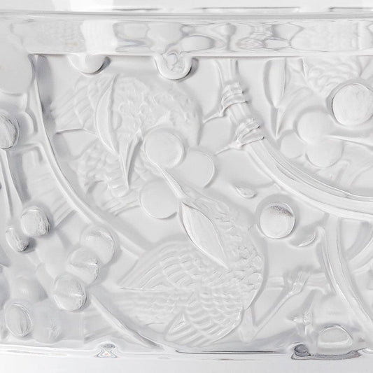 Merles Et Raisins Bowl (Lalique) - Gallery Gifts Online