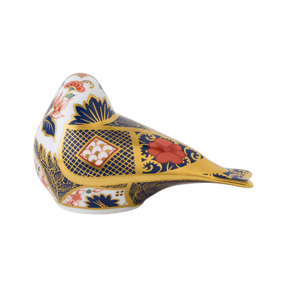 Old Imari Solid Gold Band - Goldfinch (Royal Crown Derby) - Gallery Gifts Online 
