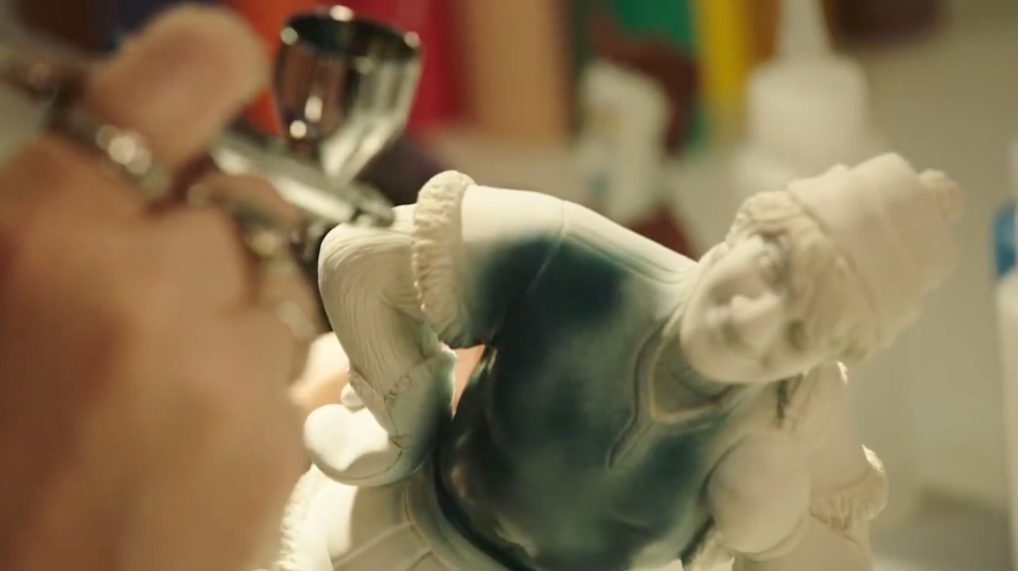 Load video: How Disney figurines are made