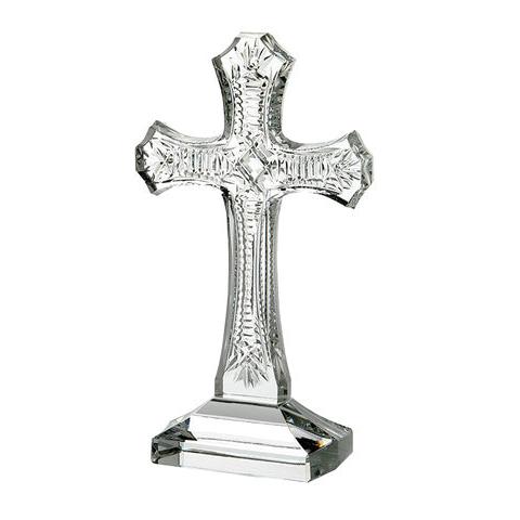 Spirituality Clare Standing Cross (Waterford Crystal)