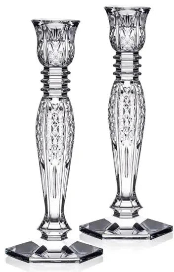 Bethany Candlestick Pair (25cm) (Waterford Crystal)