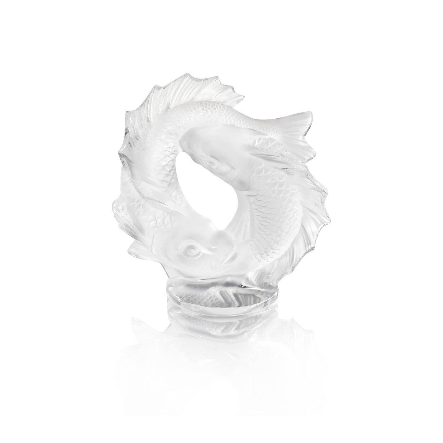 2 Fish Figure Small Size (Lalique) - Gallery Gifts Online