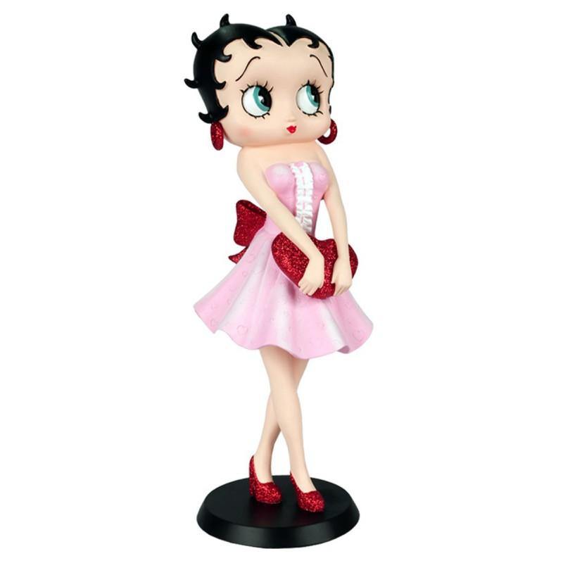 Betty Boop Holding Red Heart - Gallery Gifts Online