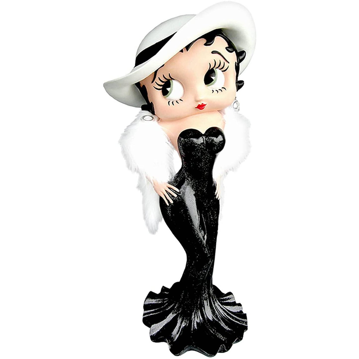 Betty Boop Black Glitter 3ft - Gallery Gifts Online