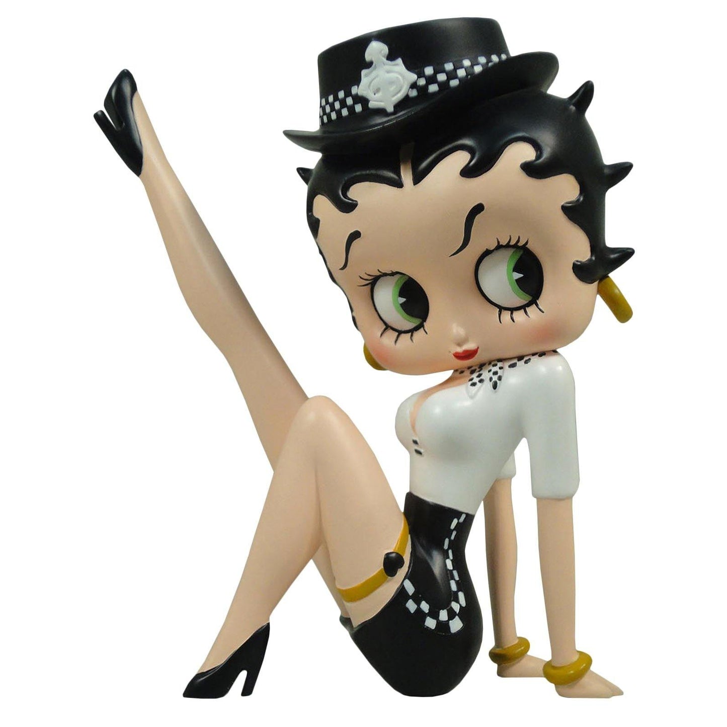 Betty Boop Police Lady Leg Up - Gallery Gifts Online