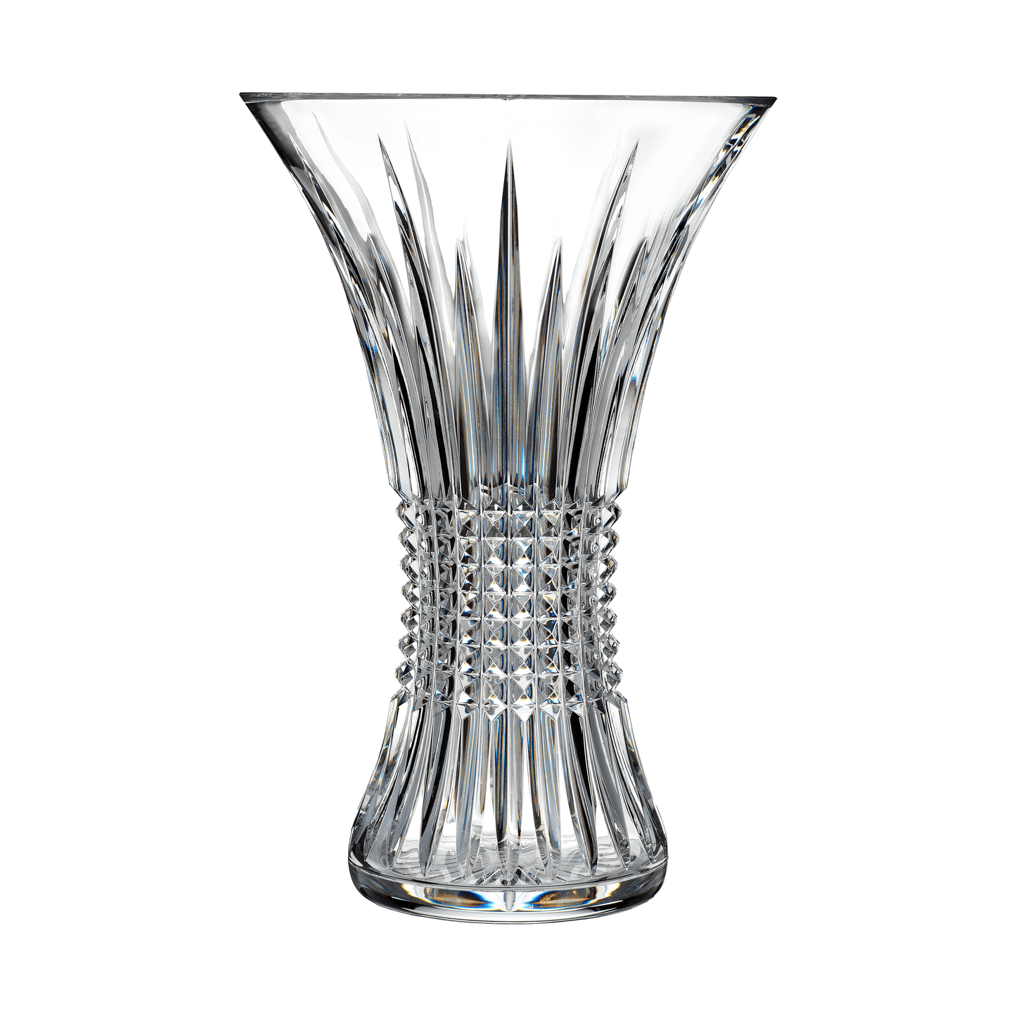 Lismore Diamond Vase 12" - Gallery Gifts Online