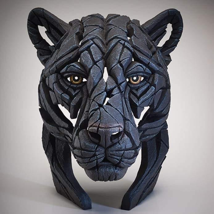 Panther Bust Sculpture - Gallery Gifts Online