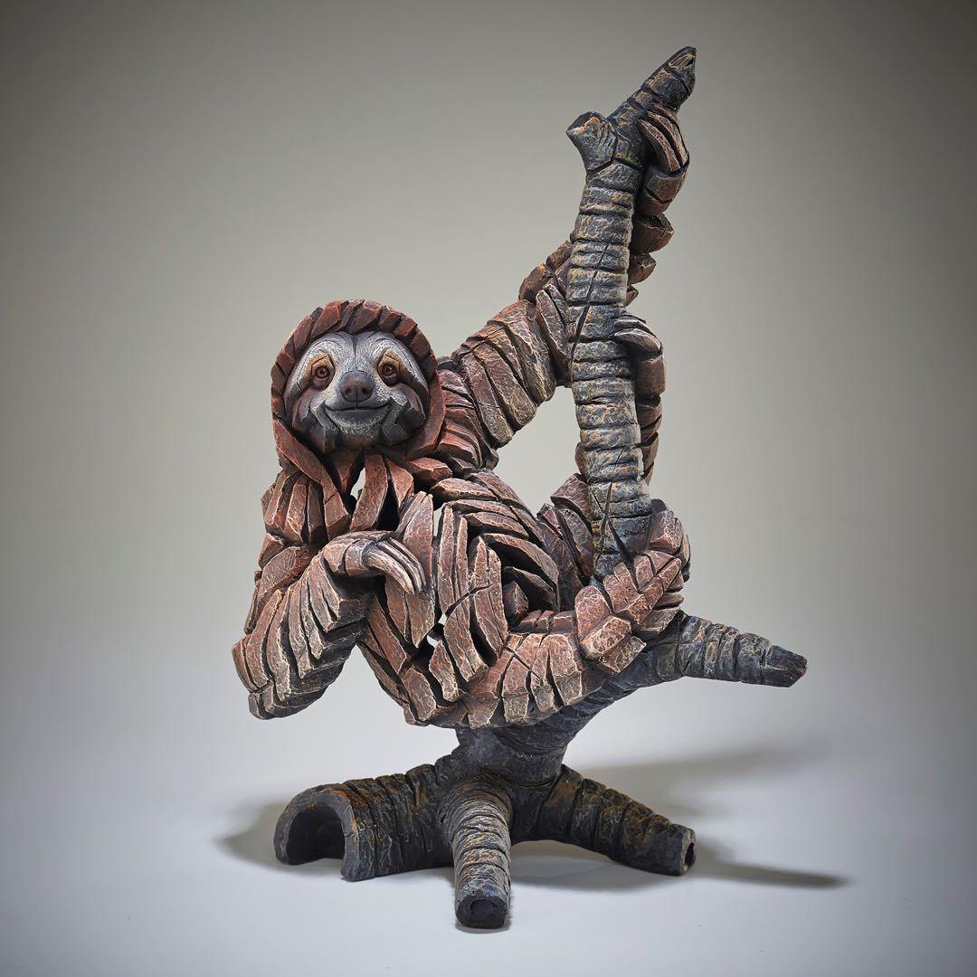 Edge Sculpture Three Toed Sloth - Gallery Gifts Online