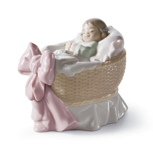A New Treasure (Girl) (Lladro) - Gallery Gifts Online 