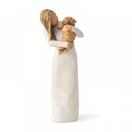 Adorable You - Golden Dog (Willow Tree) - Gallery Gifts Online 
