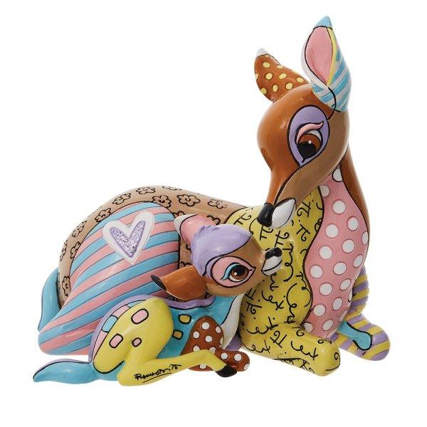 Bambi and Mother Figurine (Disney Britto Collection) - Gallery Gifts Online