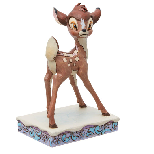 Bambi Christmas Personality Pose Figurine - Gallery Gifts Online