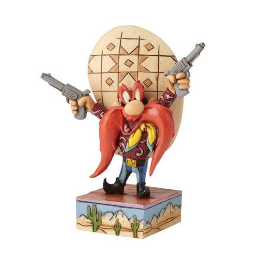 Cantankerous Cowboy (Yosemite Sam) (Looney Tunes by Jim Shore) - Gallery Gifts Online 