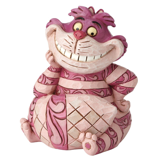 Cheshire Cat Mini Figurine (Disney Traditions by Jim Shore) - Gallery Gifts Online 