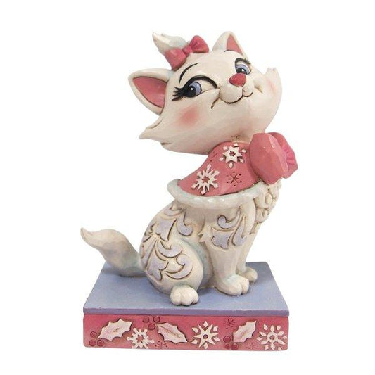 Christmas Marie Personality Pose Figurine (Disney Showcase Collection) - Gallery Gifts Online 