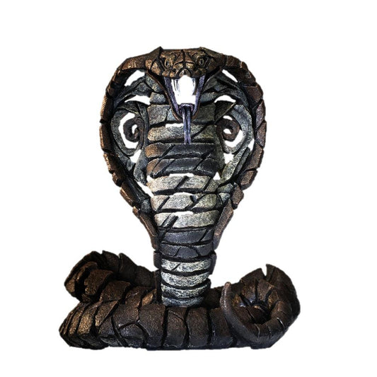 Cobra Sculpture - Copper Brown (Edge Sculpture by Matt Buckley) - Gallery Gifts Online 