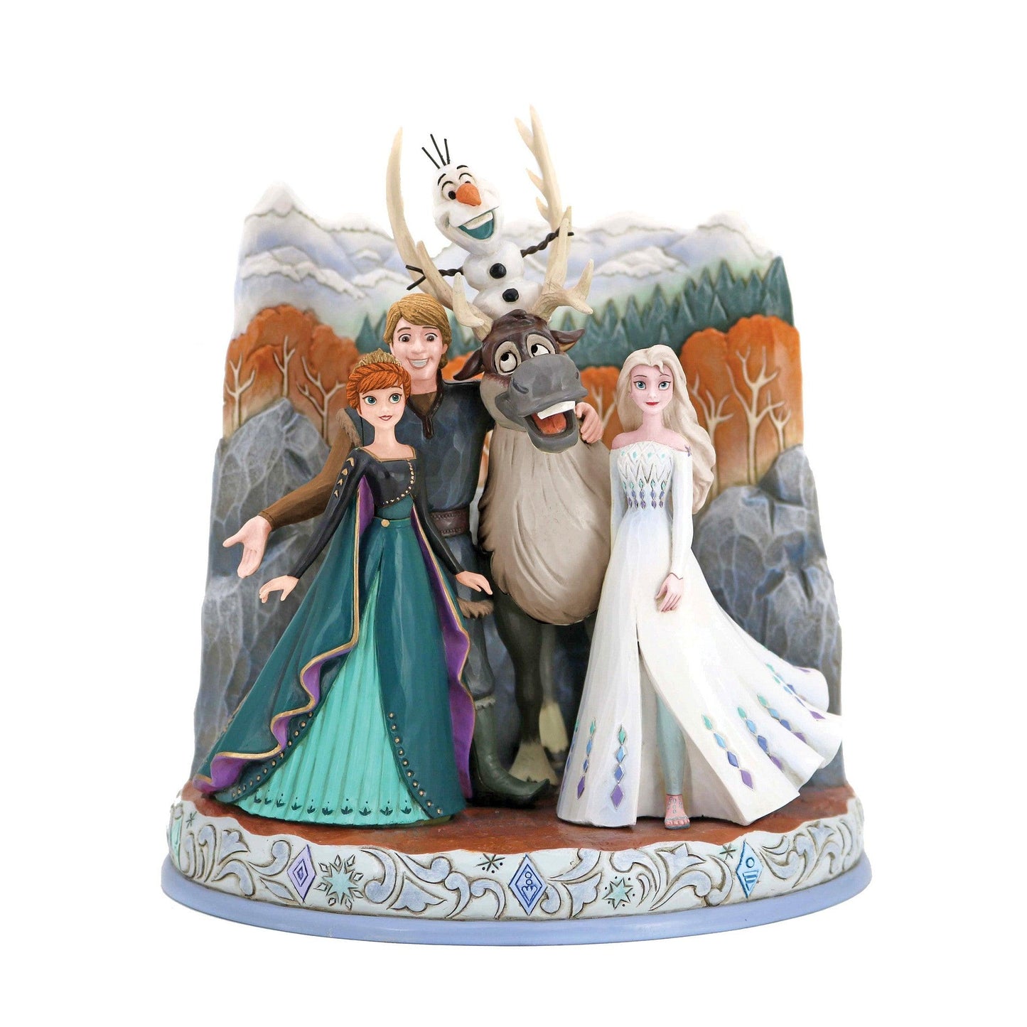 Connected Through Love - Carved by Heart Figurine Frozen 2 - Gallery Gifts Online