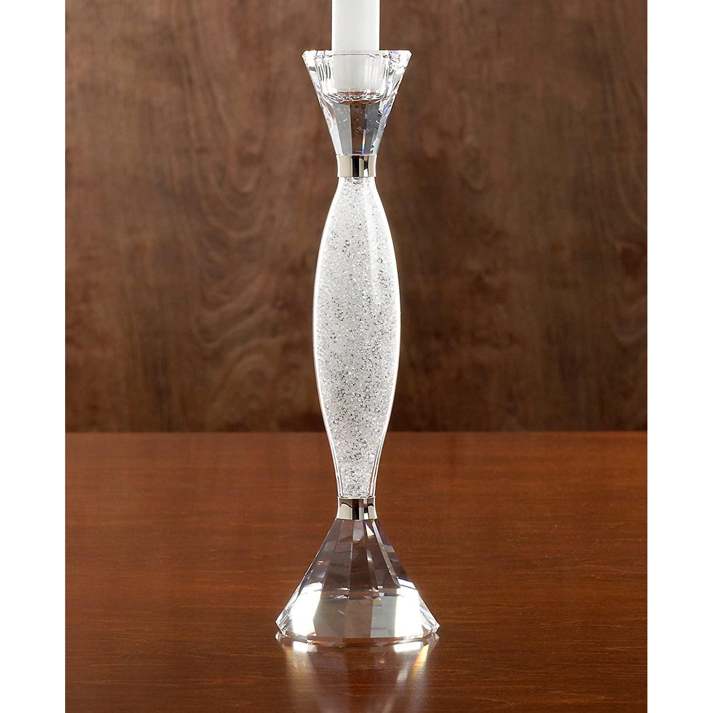 Crystalline Candle Holder PAIR (Swarovski) - Gallery Gifts Online 