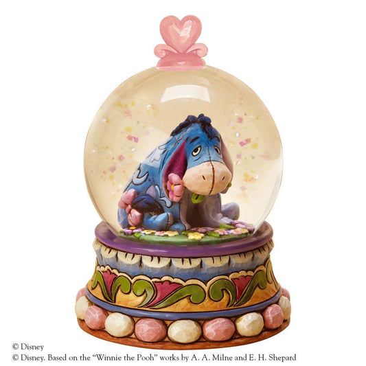 Gloom to Bloom (Eeyore waterball) (Disney Traditions by Jim Shore) - Gallery Gifts Online 