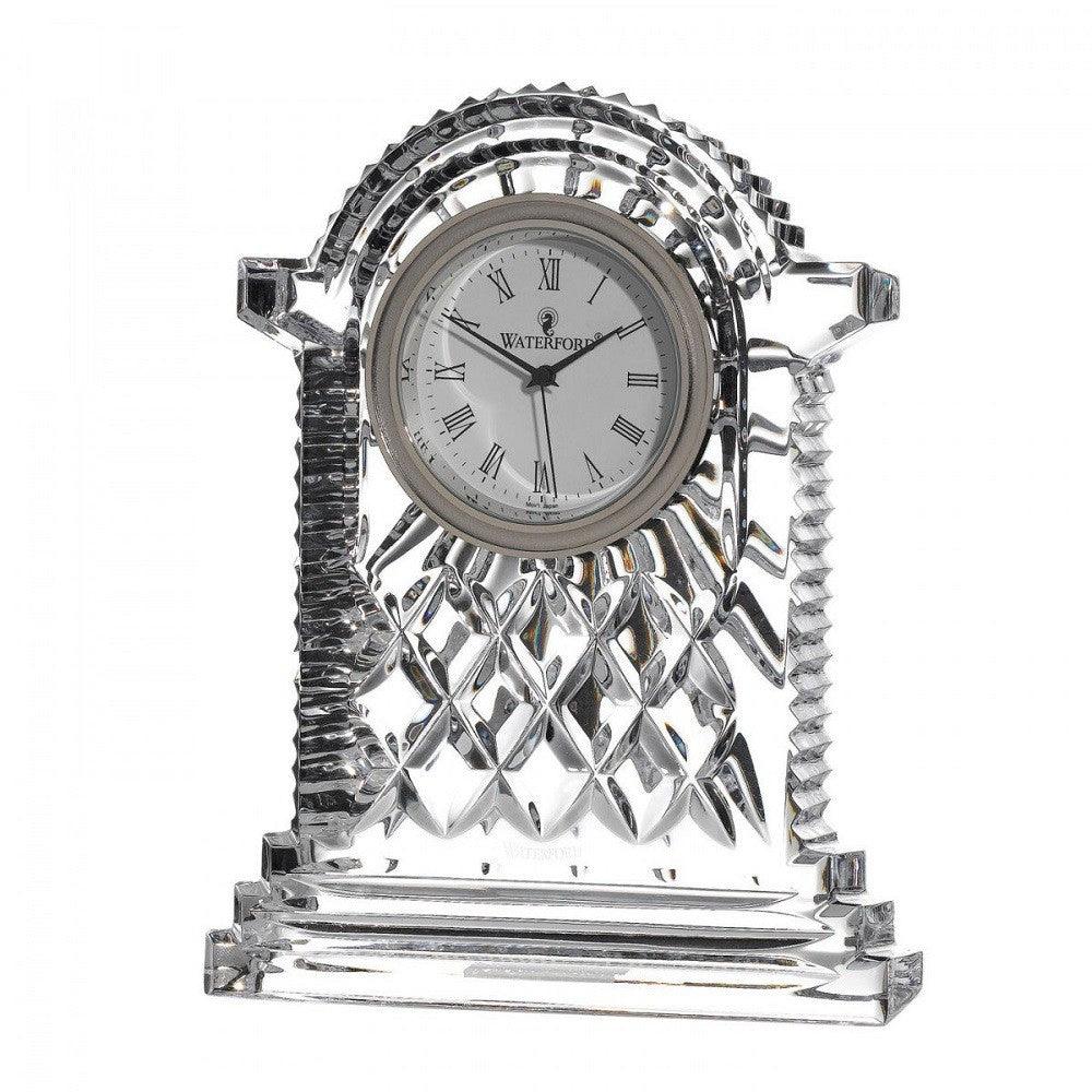 Lismore Carriage Clock (Waterford Crystal) - Gallery Gifts Online