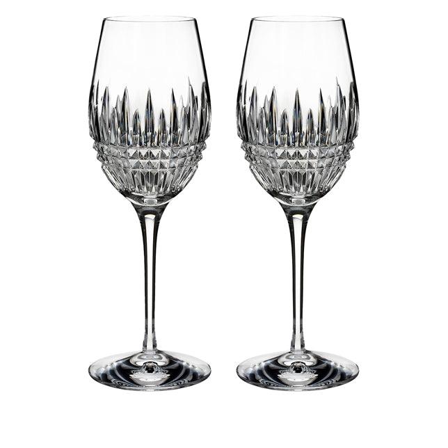 Lismore Diamond Essence Wine Set of 2 (Waterford Crystal) - Gallery Gifts Online
