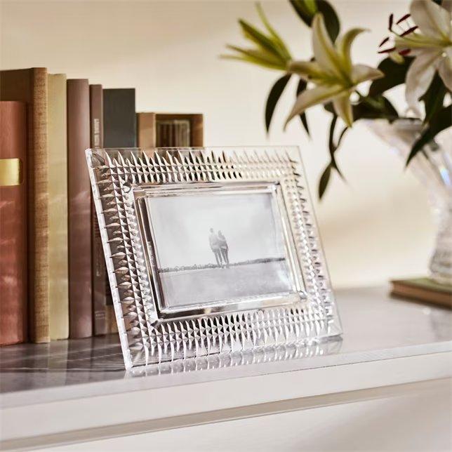 Lismore Diamond Frame 4x6 (Waterford Crystal) - Gallery Gifts Online