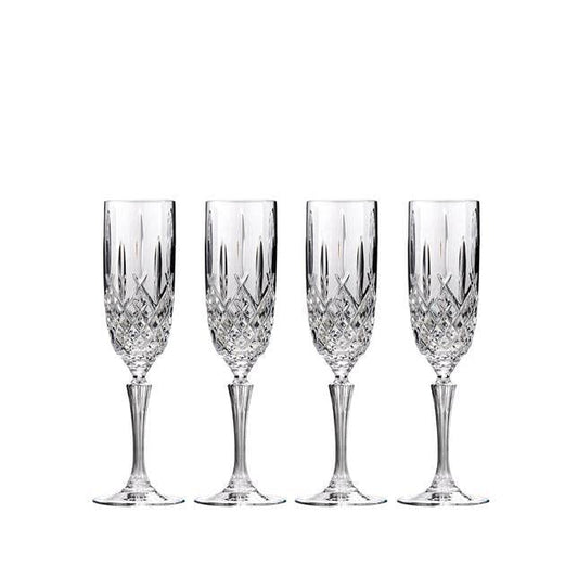 Marquis by Waterford Markham Flute, Set of 4 (Waterford Crystal) - Gallery Gifts Online 