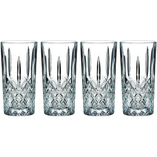 Marquis by Waterford Markham Hi Ball Set of 4 (Waterford Crystal) - Gallery Gifts Online 