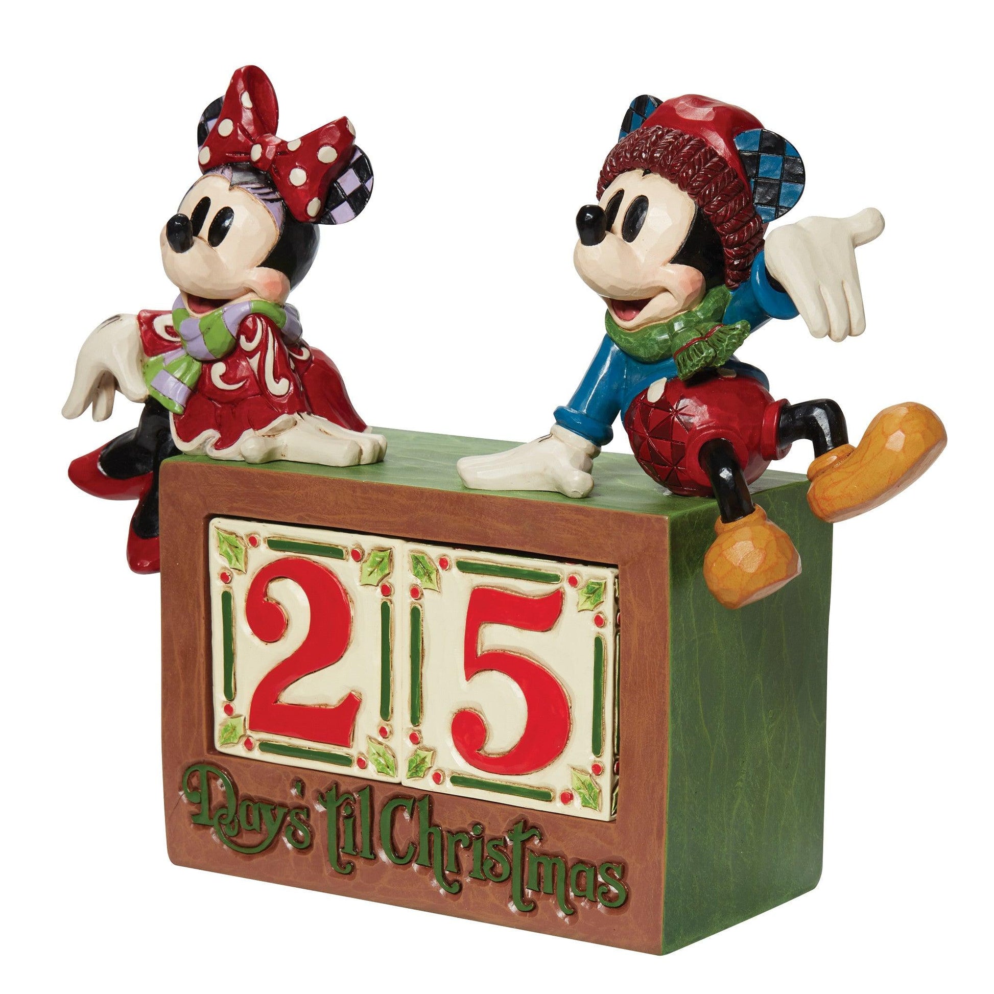 Mickey & Minnie Mouse Christmas Calendar - Gallery Gifts Online 