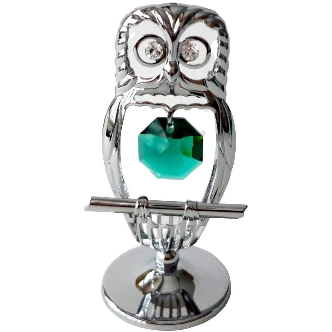 Mini Spotted Owl (Crystal World) - Gallery Gifts Online