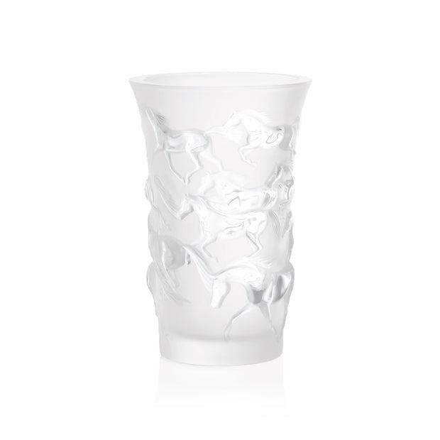 Mustang Vase Clear (Lalique) - Gallery Gifts Online