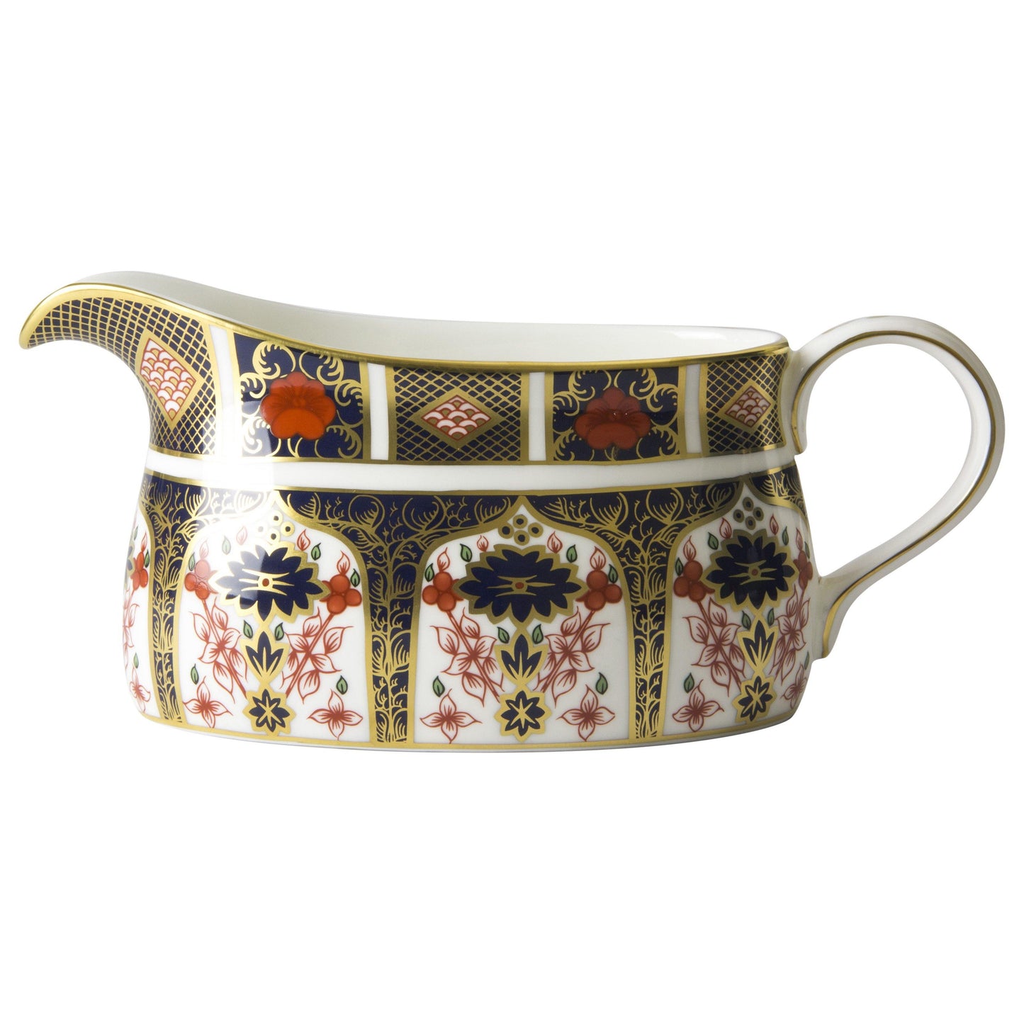 Old Imari - Sauce Boat (Royal Crown Derby) - Gallery Gifts Online