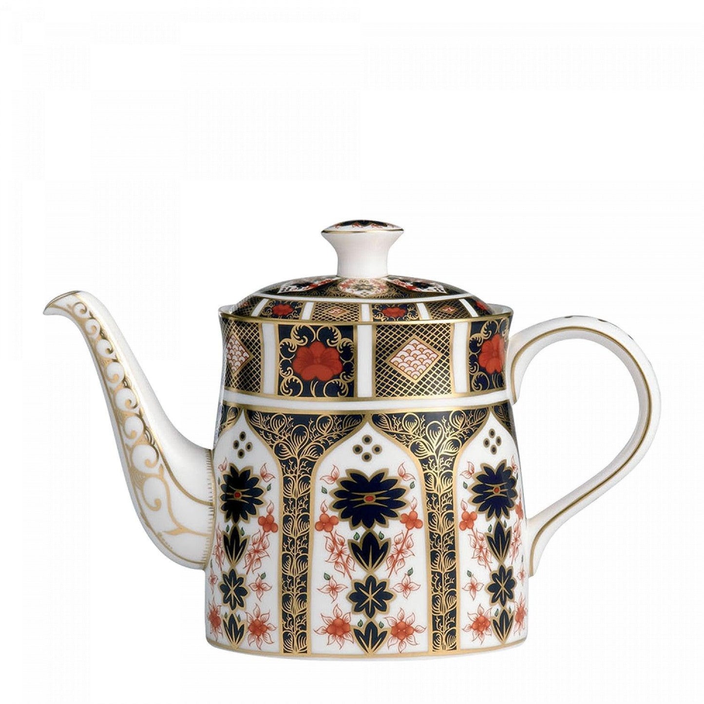 Old Imari - Tea Pot Large Size (Royal Crown Derby) - Gallery Gifts Online