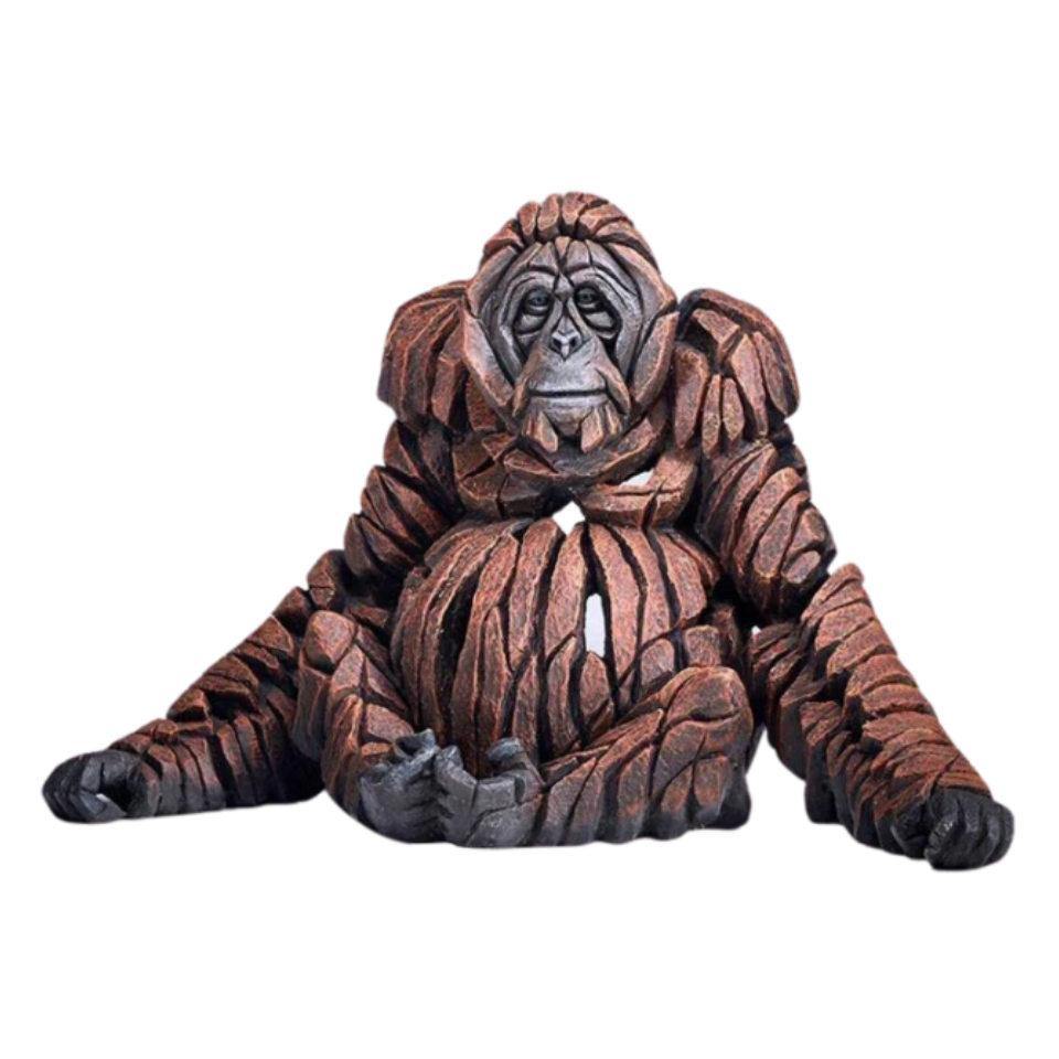 Orangutan Sculpture (Edge Sculpture by Matt Buckley) - Gallery Gifts Online